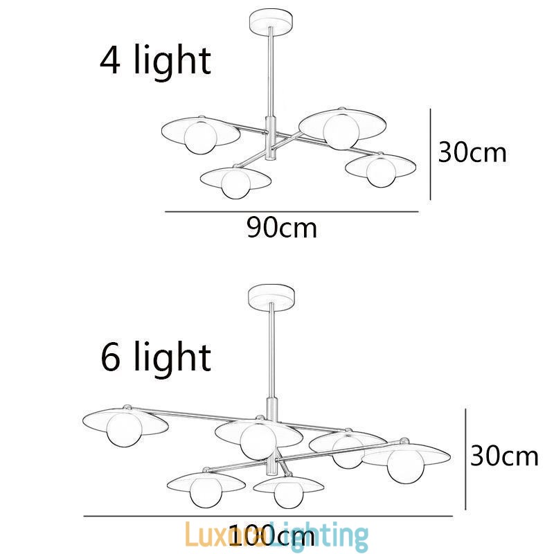 Designer Touch Decorative Nordic Pendant Light Creative G9 Wrought Iron Disc Ceiling Light