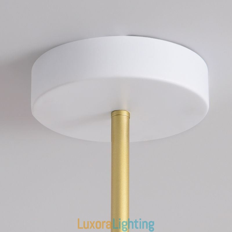 Designer Touch Decorative Nordic Pendant Light Creative G9 Wrought Iron Disc Ceiling Light