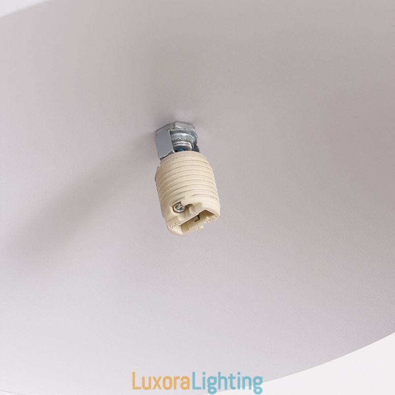 Designer Touch Decorative Nordic Pendant Light Creative G9 Wrought Iron Disc Ceiling Light