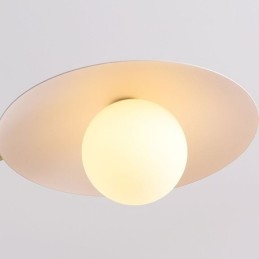 Designer Touch Decorative Nordic Pendant Light Creative G9 Wrought Iron Disc Ceiling Light