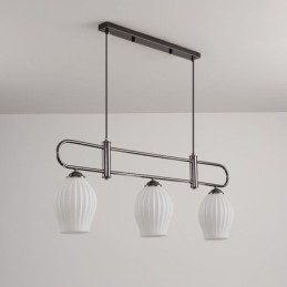 Designer Touch Decorative Nordic Pendant Light Wrought Iron Creative Stamen Ceiling Light