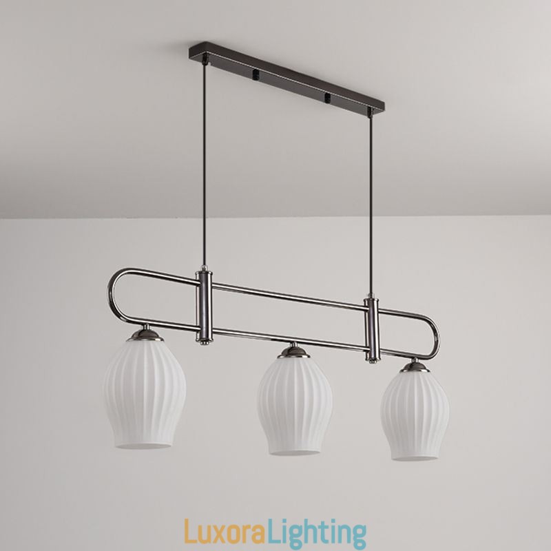 Designer Touch Decorative Nordic Pendant Light Wrought Iron Creative Stamen Ceiling Light