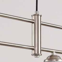 Designer Touch Decorative Nordic Pendant Light Wrought Iron Creative Stamen Ceiling Light