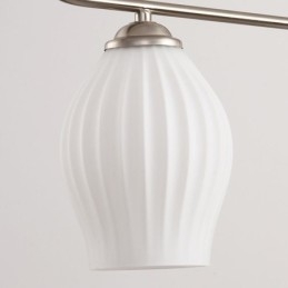 Designer Touch Decorative Nordic Pendant Light Wrought Iron Creative Stamen Ceiling Light