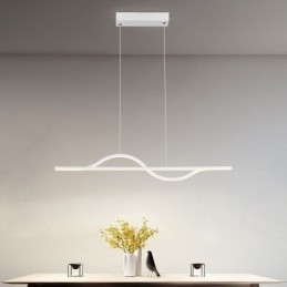 Designer Touch Decorative Stylish Pendant Light Aluminum Art Wave Ceiling Lamp