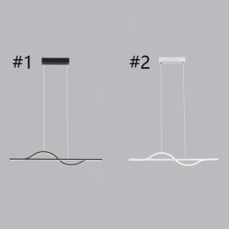 Designer Touch Decorative Stylish Pendant Light Aluminum Art Wave Ceiling Lamp