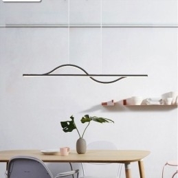 Designer Touch Decorative Stylish Pendant Light Aluminum Art Wave Ceiling Lamp