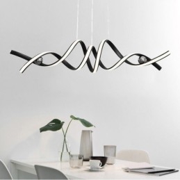 Designer Touch Decorative Minimalist Pendant Light Aluminum Art Minimalist Spiral Ceiling Light