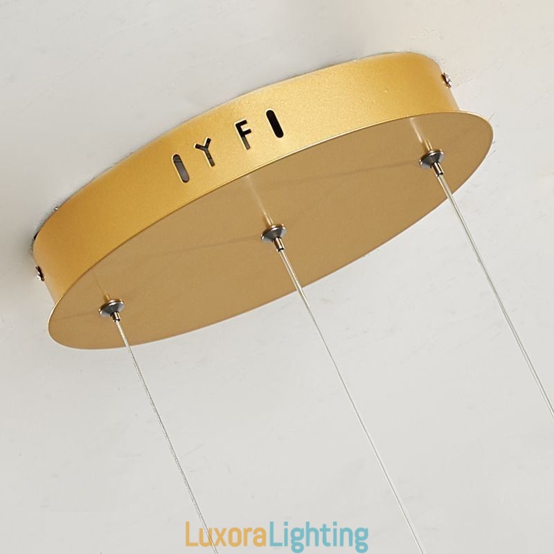 Designer Touch Decorative Minimalist Pendant Light Aluminum Art Minimalist Spiral Ceiling Light