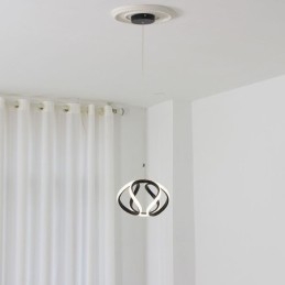 Designer Touch Decorative Pendant Light Aluminum Art Small Pumpkin Ceiling Light