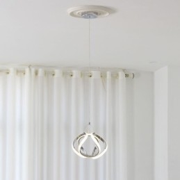 Designer Touch Decorative Pendant Light Aluminum Art Small Pumpkin Ceiling Light