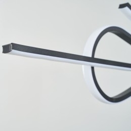 Designer Touch Decorative Simple Pendant Light Aluminum Art Bowknot Ceiling Light