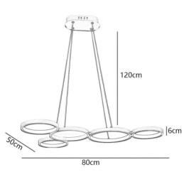 Designer Touch Decorative Stylish Pendant Light Aluminum Art Ceiling Light