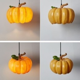 Designer Touch Decorative Japanese Retro Pumpkin Pendant Light Creative Ceiling Lights