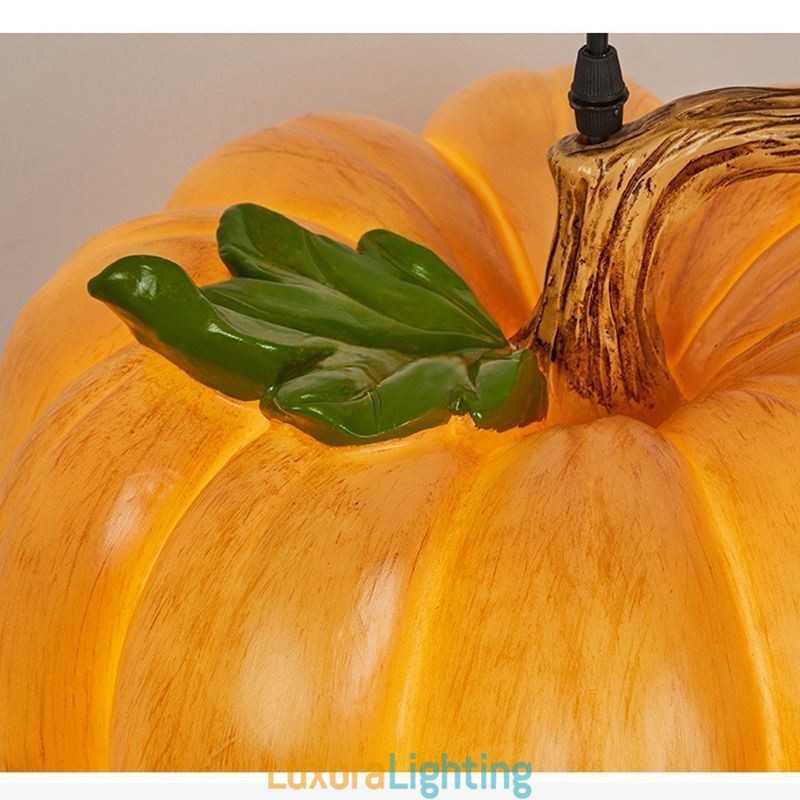 Designer Touch Decorative Japanese Retro Pumpkin Pendant Light Creative Ceiling Lights