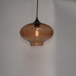 Designer Touch Decorative Bubble Design Pendant 1 Light Minimalist Iron Painting