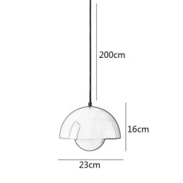 Designer Touch Decorative Modern Macaron Pendant Lamp Hanging Light