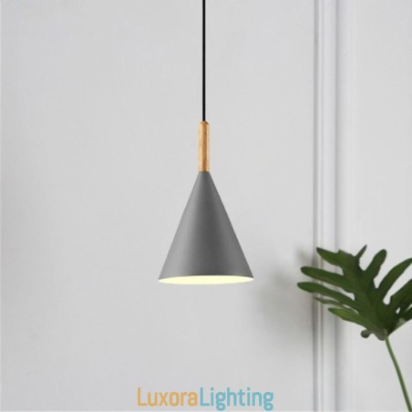 Designer Touch Decorative Nordic Macaron Pendant Light Single Head Pendant Lamp