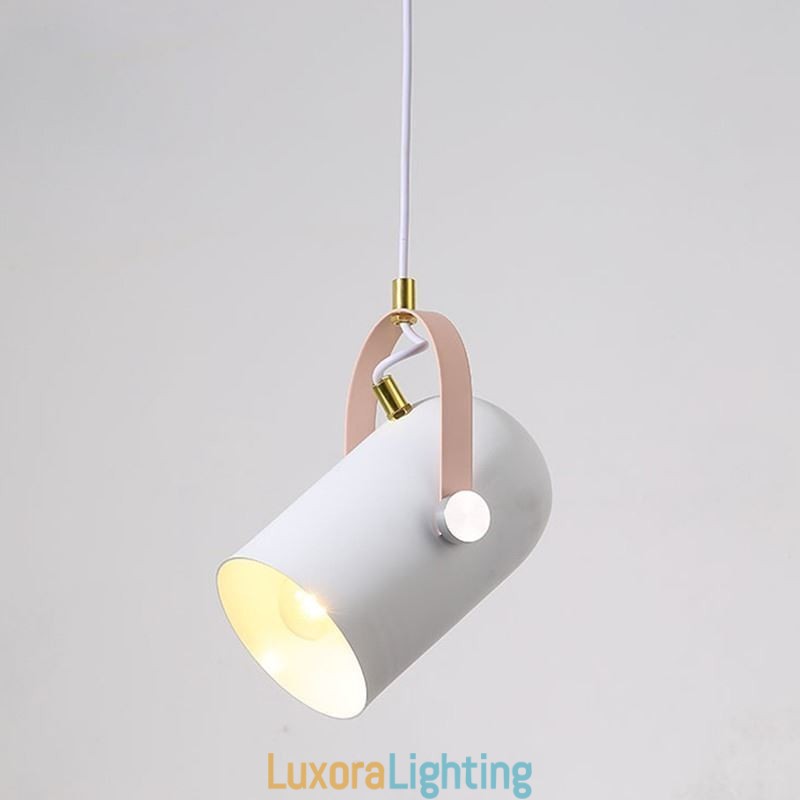 Designer Touch Decorative Nordic Colorful Pendent Light Macaron Single Head Pendant Lamp
