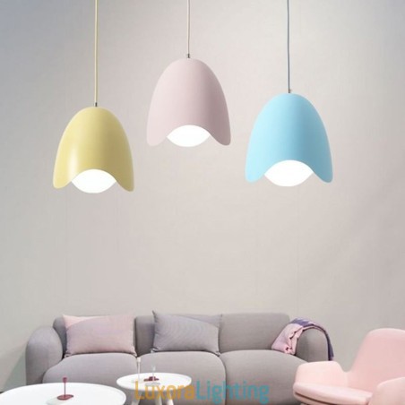 Designer Touch Decorative Creative Macaron Pendant Light Single Head Pendant Lamp