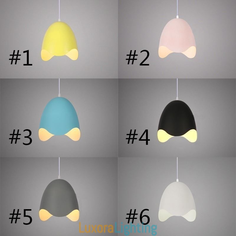 Designer Touch Decorative Creative Macaron Pendant Light Single Head Pendant Lamp