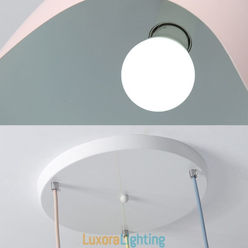 Designer Touch Decorative Creative Macaron Pendant Light Single Head Pendant Lamp