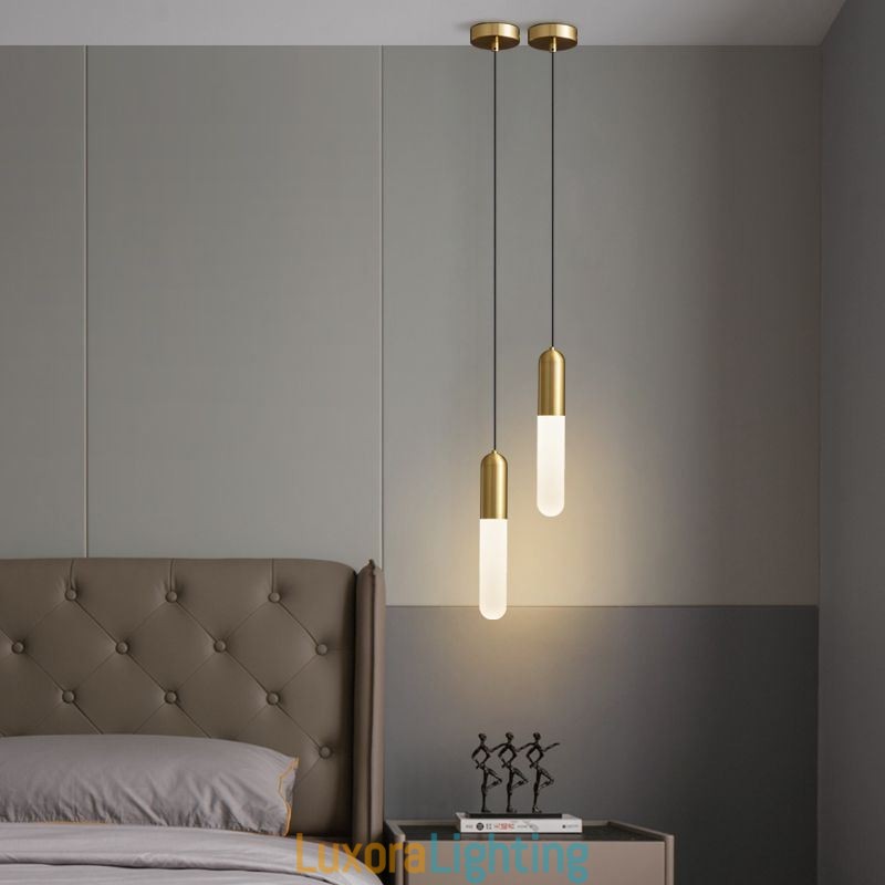 Designer Touch Decorative Modern Frosted Pendant Light Brushed Pendant Lamp