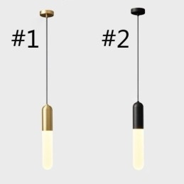 Designer Touch Decorative Modern Frosted Pendant Light Brushed Pendant Lamp