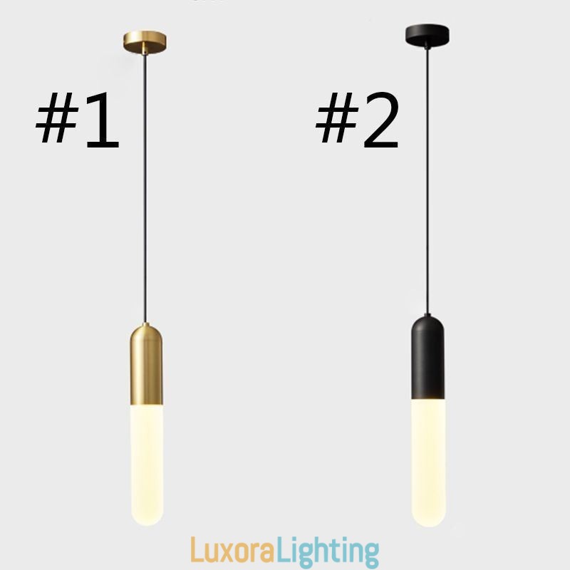 Designer Touch Decorative Modern Frosted Pendant Light Brushed Pendant Lamp