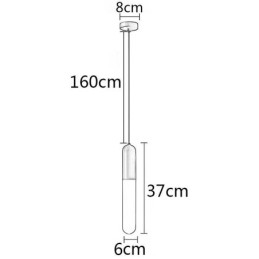 Designer Touch Decorative Modern Frosted Pendant Light Brushed Pendant Lamp