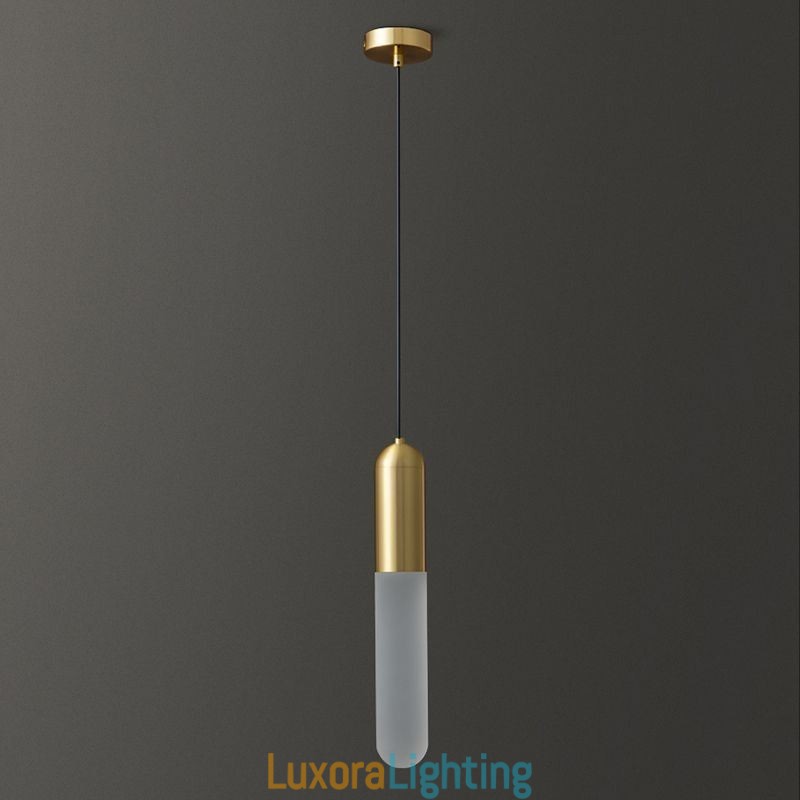 Designer Touch Decorative Modern Frosted Pendant Light Brushed Pendant Lamp