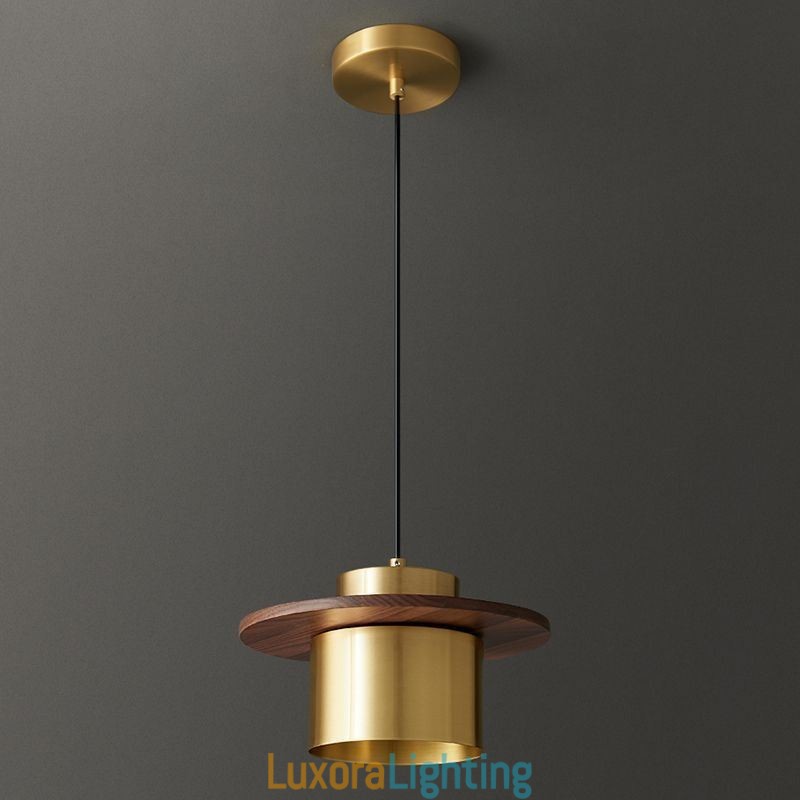 Designer Touch Decorative Modern Pendant Light One Light Brass Pendant Lighting Island