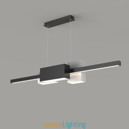 Designer Touch Decorative Minimalist Strip Pendant Light Modern Creative Hanging Light