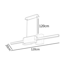 Designer Touch Decorative Minimalist Strip Pendant Light Modern Creative Hanging Light