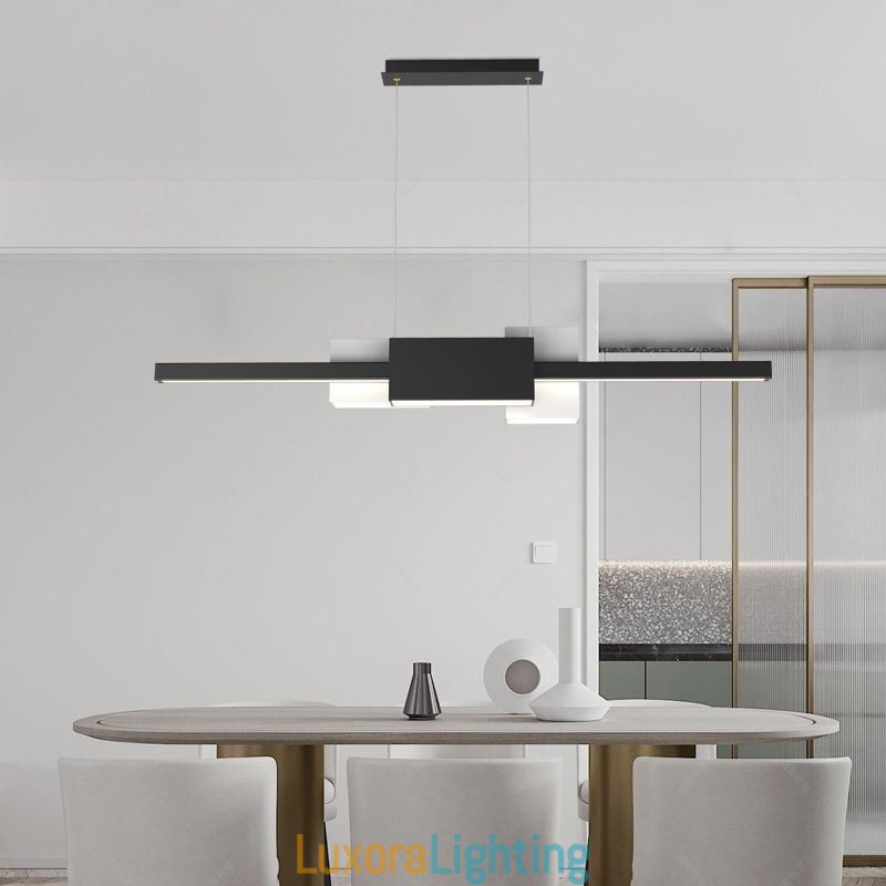 Designer Touch Decorative Minimalist Strip Pendant Light Modern Creative Hanging Light