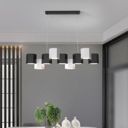 Designer Touch Decorative Modern Hexagonal Hanging Light Creative Combination Pendant Lamp