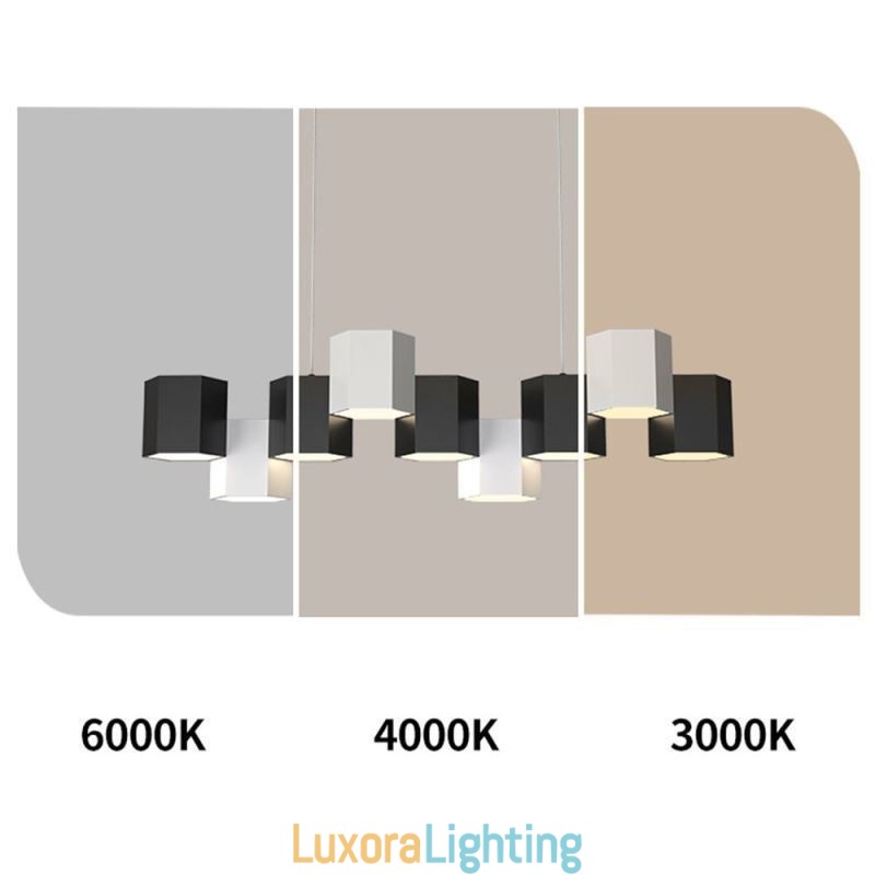 Designer Touch Decorative Modern Hexagonal Hanging Light Creative Combination Pendant Lamp