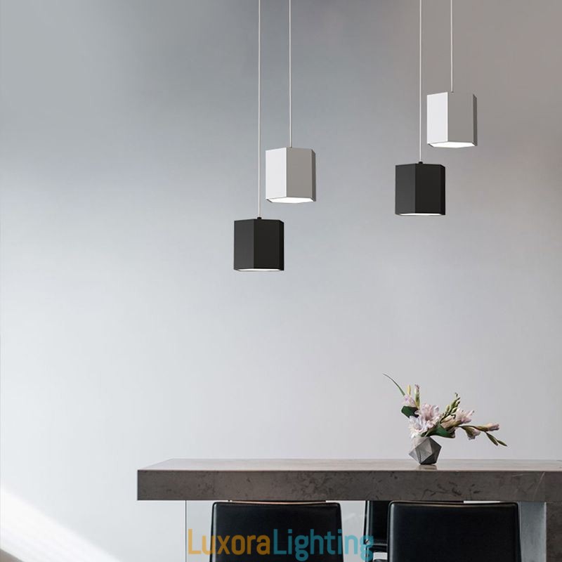 Designer Touch Decorative Modern Hexagonal Pendant Light Simple Hanging Lamp