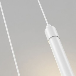 Designer Touch Decorative Pendant Light Nordic Long Tube Hanging Lamp Island