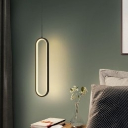 Designer Touch Decorative Modern Pendant Light Minimalist Oval Pendant Lighting
