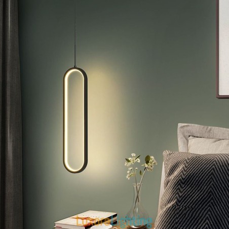 Designer Touch Decorative Modern Pendant Light Minimalist Oval Pendant Lighting