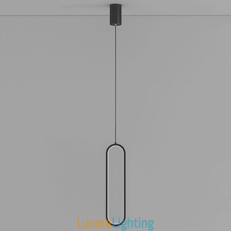 Designer Touch Decorative Modern Pendant Light Minimalist Oval Pendant Lighting