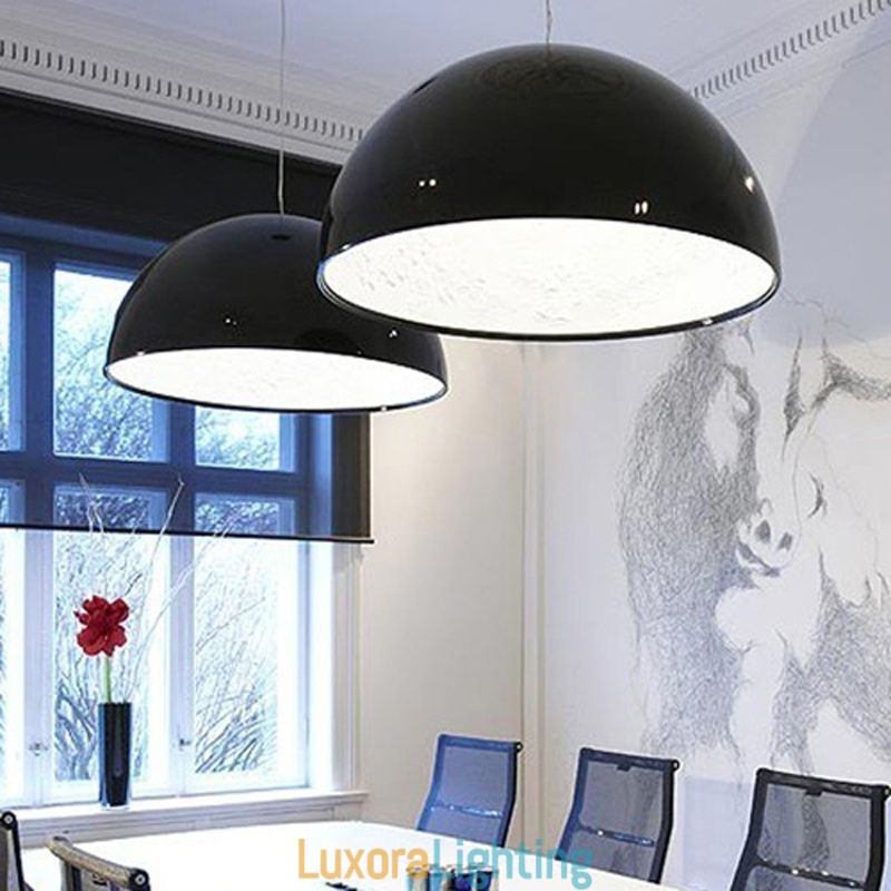 Designer Touch Decorative Semicircle Pendant Lamps Nordic Minimalist Pendant Light Cafe