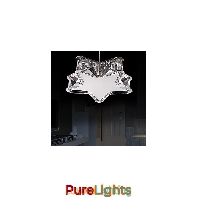 Designer Touch Decorative Chandelier 1 Light Simple Modern Artistic Pendant Light