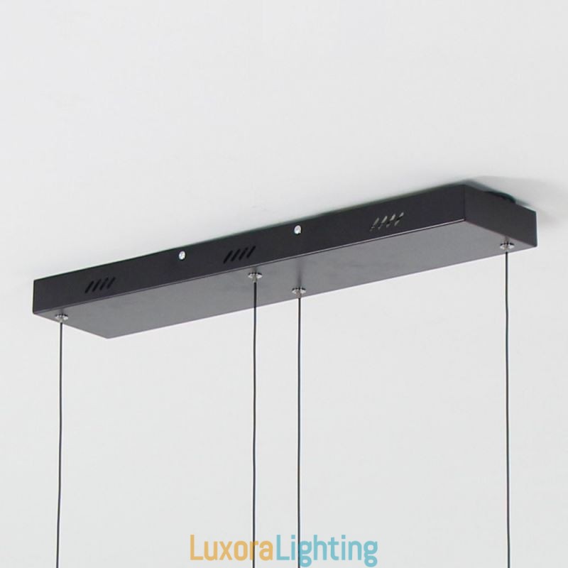 Designer Touch Decorative Modern Pendant Light Acrylic Black Chandelier