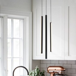 Designer Touch Decorative Modern Chandelier Long Strip Pendant Light Duplex Building