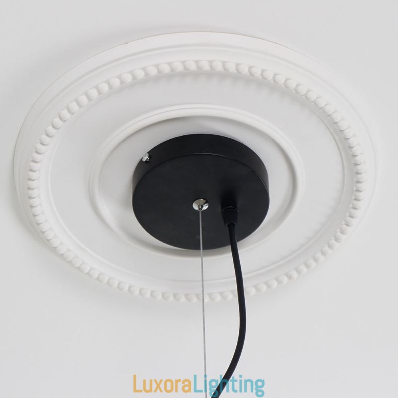 Designer Touch Decorative Modern Iron Chandelier Simple Iron Pendant Light