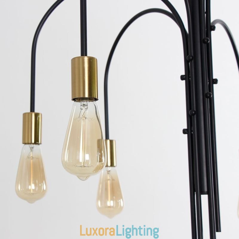 Designer Touch Decorative Modern Iron Chandelier Simple Iron Pendant Light