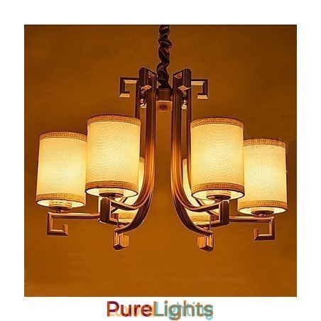 Designer Touch Decorative The Chinese Style Chandelier Iron Copper Imitation Air Lamps