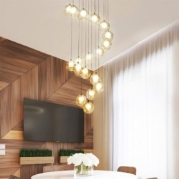 Designer Touch Decorative Modern Crystal Ball Pendant Light Colorful Crystal Chandelier (Colorful Style Pls Contact Us)